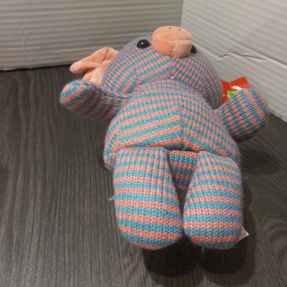 Aurora Snuggly Cozyroos Pig Piggy Plush Stuffed Animal - Picture 4 of 6